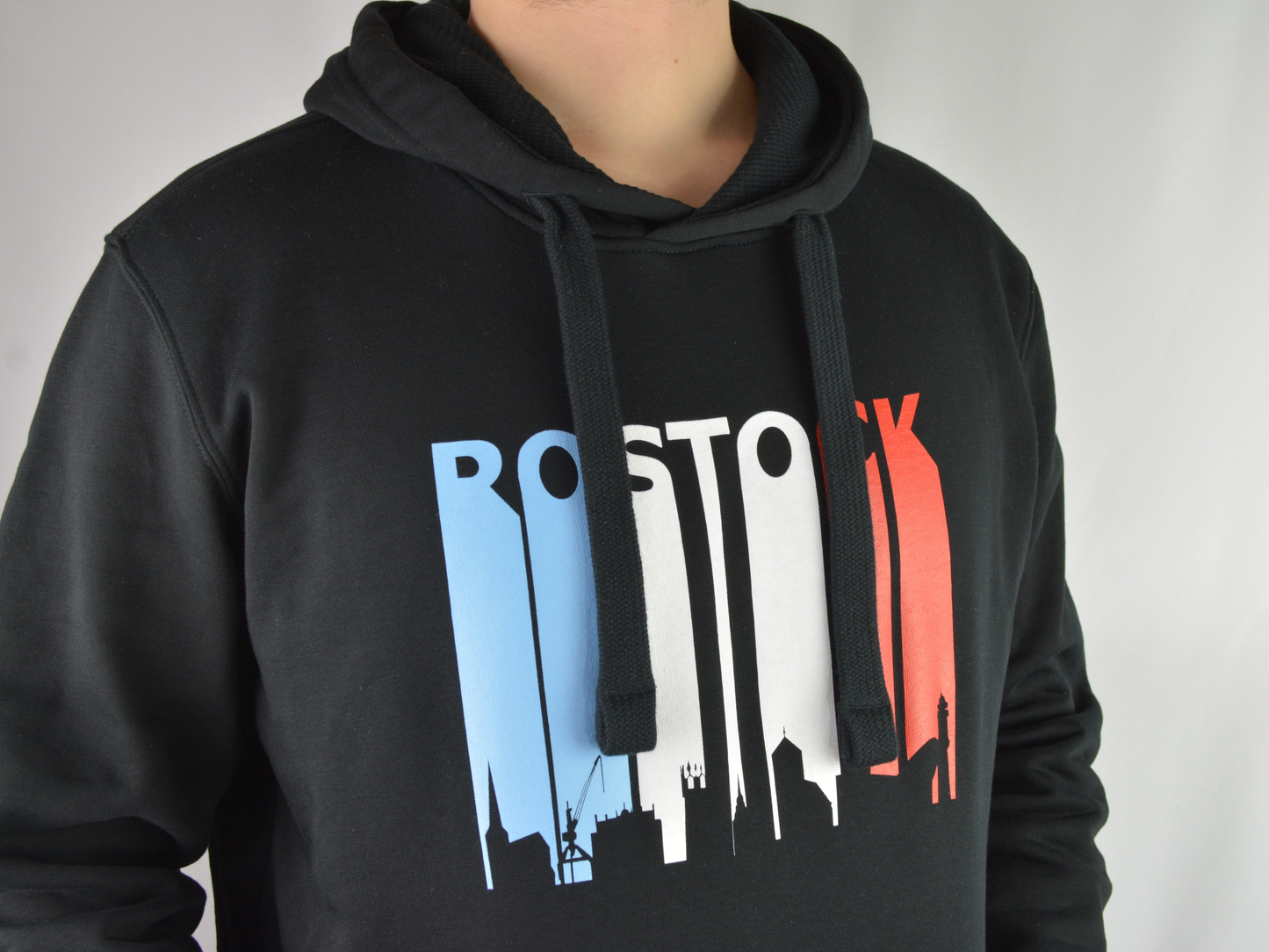 Hoodie - Rostock Skyline