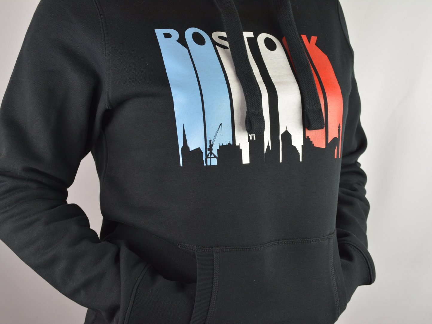 Hoodie - Rostock Skyline